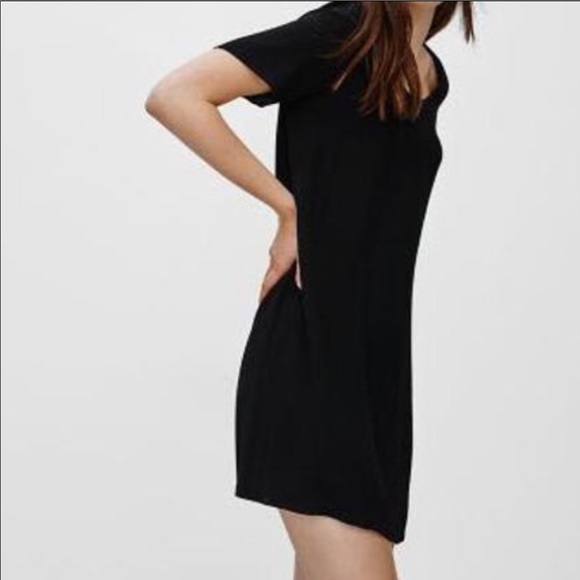 SOLD - Wilfred Free Teigen Dress in Black - Picture 2 of 9
